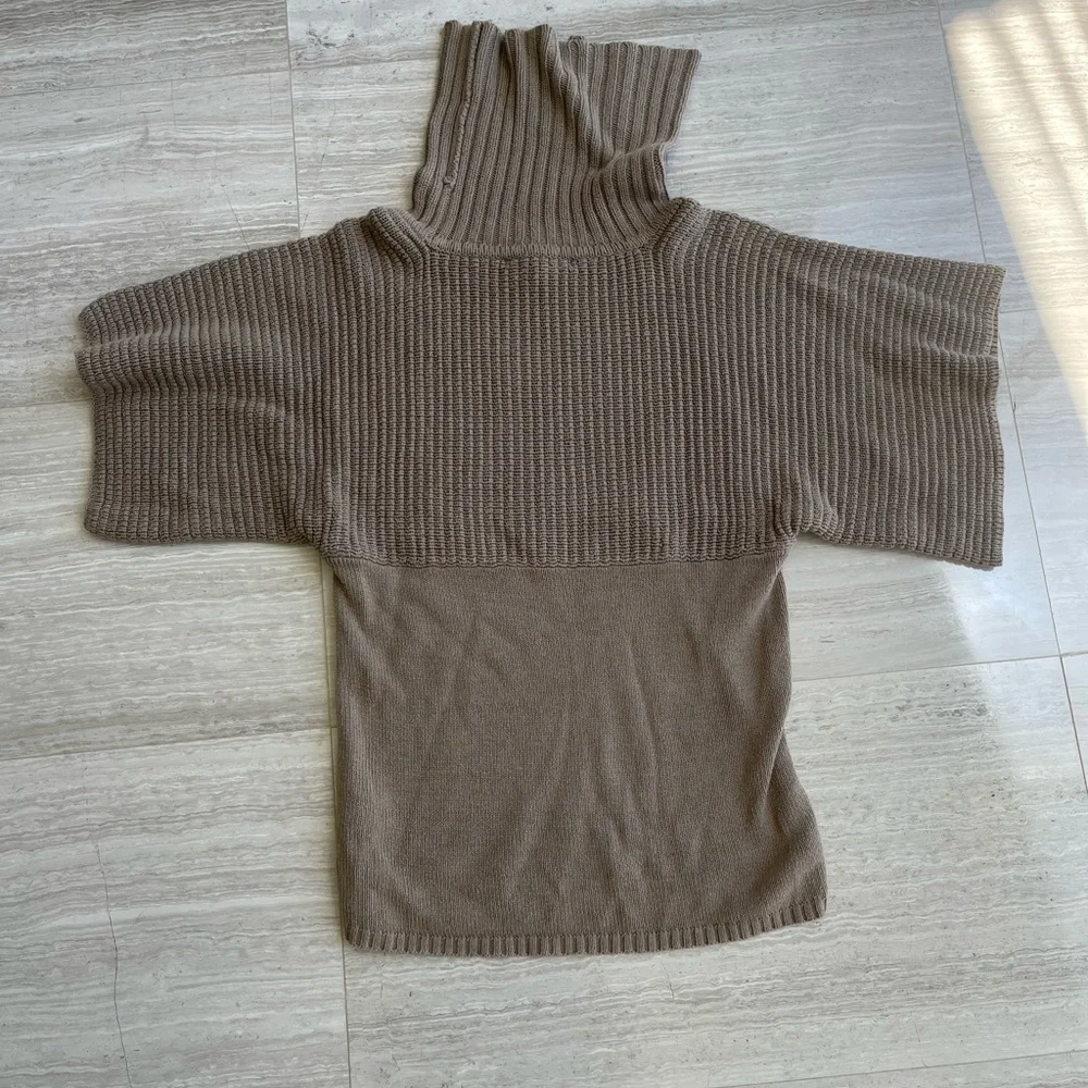 BCBG cowl neck turtleneck sweater. Size Small. - Picture 1 of 4